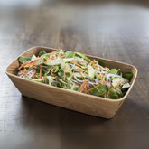 TopStyle Melamine Bowl in Black Marble Look and Oakwood